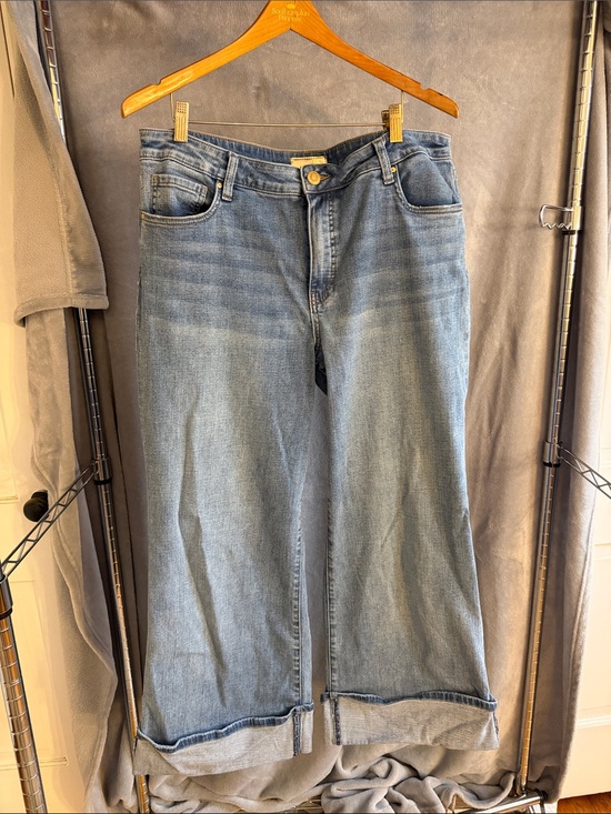 Kut from the Kloth Denim - Kut from the Kloth Medium Wash Wide Leg Jeans